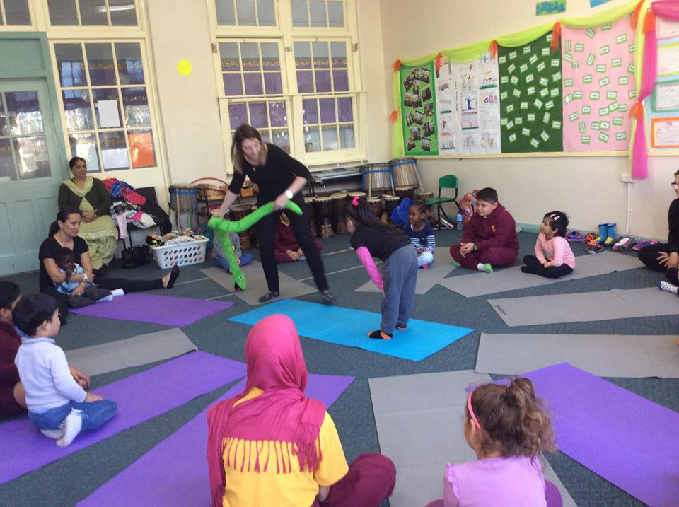 Yoga Day at Dandenong West Primary School Fifth Avenue Child Care Centre